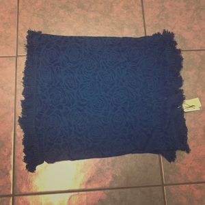 Accessories - Collection Eighteen Turquoise Infinity Poly Scarf Accessories - Collection Eighteen Turquoise Infinity Poly Scarf